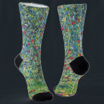 Gustav Klimt - Apple Tree Socks<br><div class="desc">Apple Tree I - Gustav Klimt, Oil on Canvas, 1907</div>