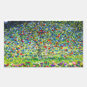 Gustav Klimt Apple Tree Sticker