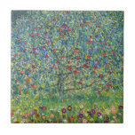 Gustav Klimt - Apple Tree Tile<br><div class="desc">Apple Tree I - Gustav Klimt, Oil on Canvas, 1907</div>