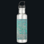 Gustav Klimt - Attersee 710 Ml Water Bottle<br><div class="desc">Attersee - Gustav Klimt,  Oil on Canvas,  1910</div>