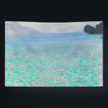 Gustav Klimt - Attersee Banner<br><div class="desc">Attersee - Gustav Klimt,  Oil on Canvas,  1910</div>