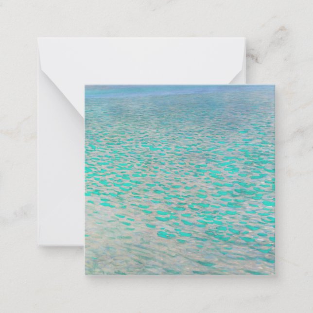 Gustav Klimt - Attersee Card (Front)