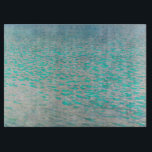 Gustav Klimt - Attersee Cutting Board<br><div class="desc">Attersee - Gustav Klimt,  Oil on Canvas,  1910</div>