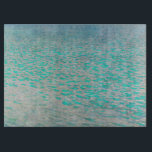 Gustav Klimt - Attersee Cutting Board<br><div class="desc">Attersee - Gustav Klimt,  Oil on Canvas,  1910</div>