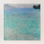 Gustav Klimt - Attersee Jigsaw Puzzle<br><div class="desc">Attersee - Gustav Klimt, Oil on Canvas, 1910</div>