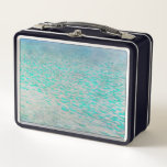 Gustav Klimt - Attersee Metal Lunch Box<br><div class="desc">Attersee - Gustav Klimt,  Oil on Canvas,  1910</div>