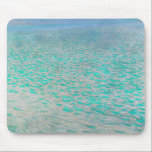 Gustav Klimt - Attersee Mouse Pad<br><div class="desc">Attersee - Gustav Klimt,  Oil on Canvas,  1910</div>