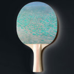 Gustav Klimt - Attersee Ping Pong Paddle<br><div class="desc">Attersee - Gustav Klimt,  Oil on Canvas,  1910</div>