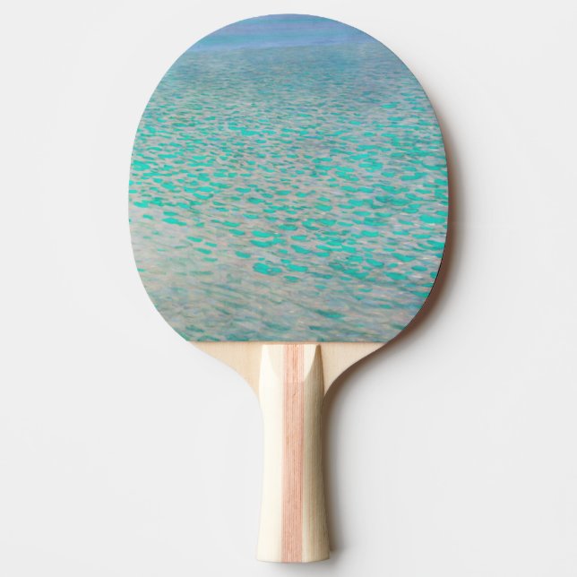 Gustav Klimt - Attersee Ping Pong Paddle (Front)