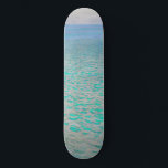 Gustav Klimt - Attersee Skateboard<br><div class="desc">Attersee - Gustav Klimt,  Oil on Canvas,  1910</div>