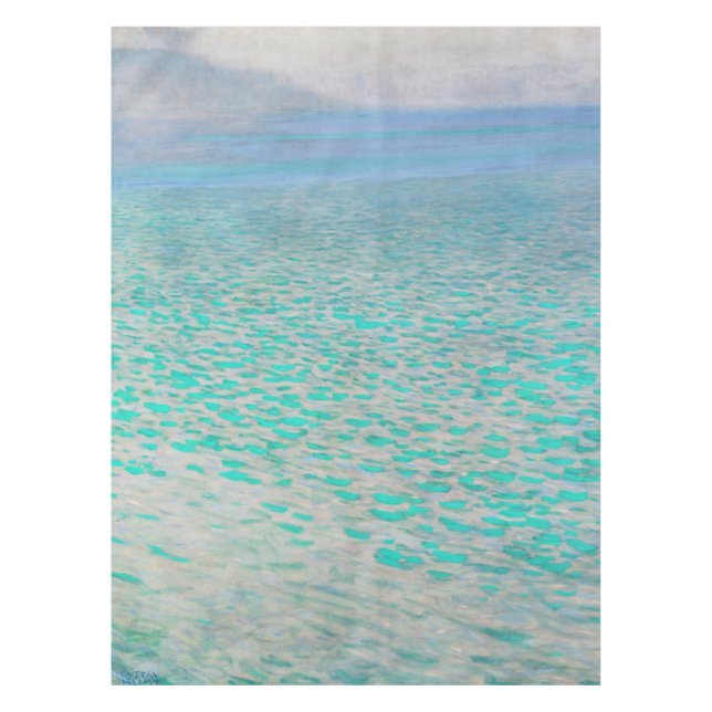 Gustav Klimt - Attersee Tablecloth (Front)