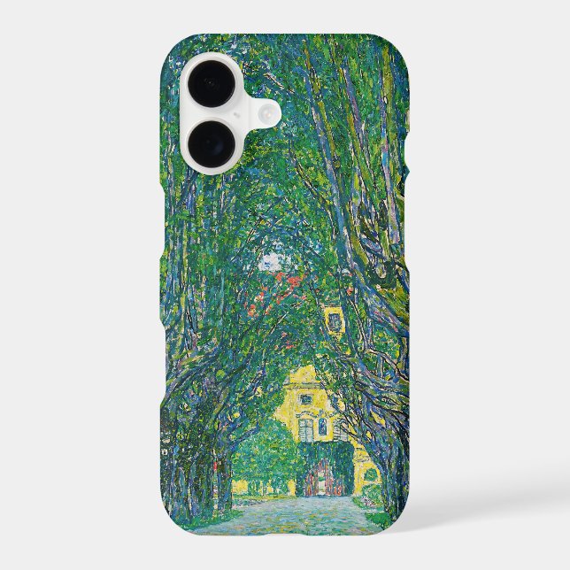 Gustav Klimt - Avenue dans le parc Schloss Kammer (Verso)