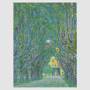 Gustav Klimt - Avenue in the Park Schloss Kammer Tissue Paper