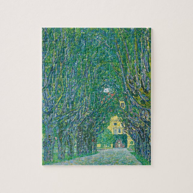 Gustav Klimt Avenue of Schloss Kramer Park  Jigsaw Puzzle (Vertical)