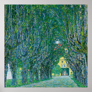 Gustav Klimt - Avenue to the Kammer Castle Poster