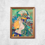 Gustav Klimt Baby Cradle 1978 Old Famous Painting  Poster<br><div class="desc">Poster of Gustav Klimt,  baby cradle,  1978. Old famous painting. CCO license,  public domain art.</div>