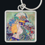 Gustav Klimt - Baby / Cradle Keychain<br><div class="desc">Baby / Cradle - Gustav Klimt,  Oil on Canvas,  1917-1918</div>