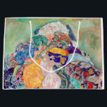 Gustav Klimt - Baby / Cradle Large Gift Bag<br><div class="desc">Baby / Cradle - Gustav Klimt,  Oil on Canvas,  1917-1918</div>
