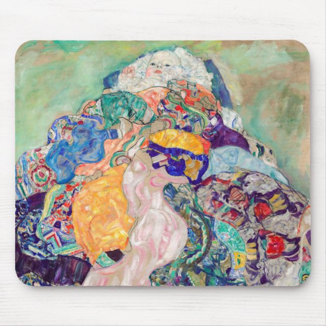 Gustav Klimt - Baby / Cradle Mouse Pad (Front)