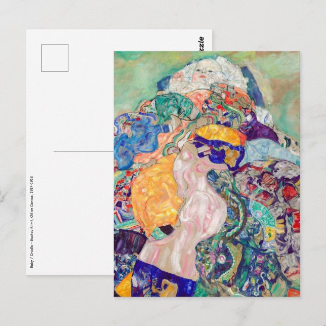 Gustav Klimt - Baby / Cradle Postcard (Front/Back)