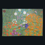 Gustav Klimt // Bauerngarten // Farm Garden Kitchen Towel<br><div class="desc">Gustav Klimt // Bauerngarten // Farm Garden</div>