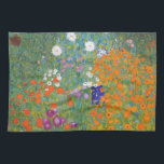 Gustav Klimt // Bauerngarten // Farm Garden Kitchen Towel<br><div class="desc">Gustav Klimt // Bauerngarten // Farm Garden</div>
