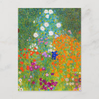 Gustav Klimt Bauerngarten Flower Garden Fine Art