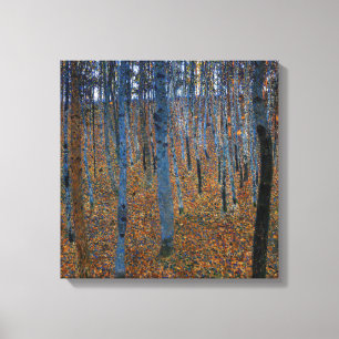 Gustav Klimt - Beech Grove I Canvas Print