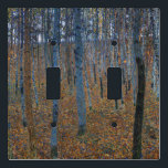Gustav Klimt - Beech Grove I Light Switch Cover<br><div class="desc">Beech Grove I - Gustav Klimt,  Oil on Canvas,  1902</div>