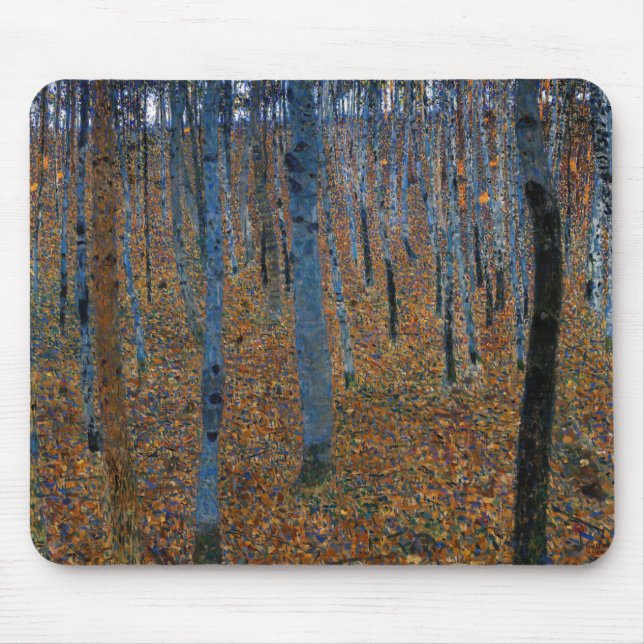 Gustav Klimt - Beech Grove I Mouse Pad (Front)
