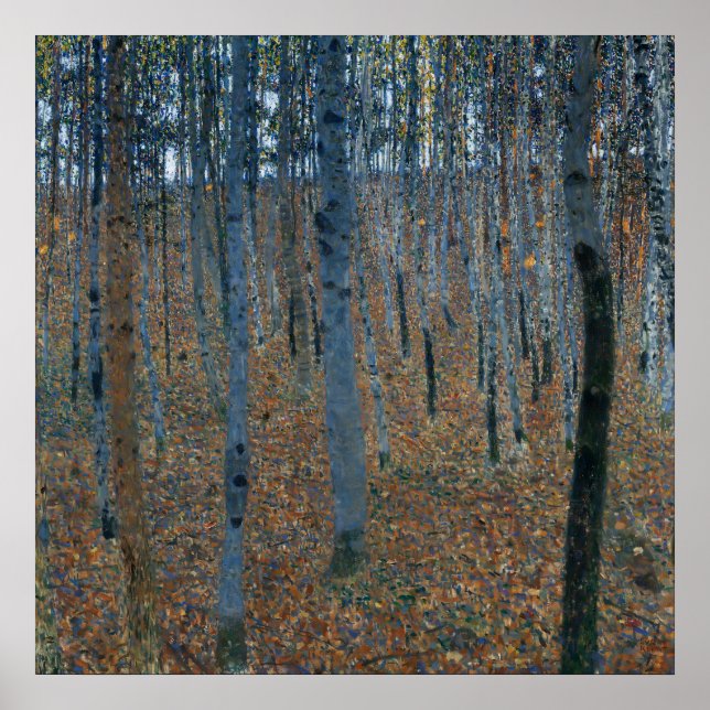 Gustav Klimt - Beech Grove I Poster (Front)