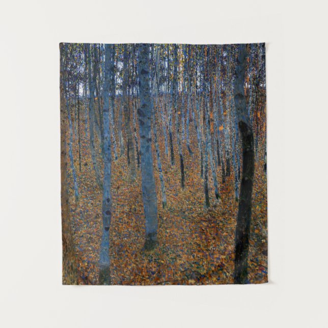 Gustav Klimt - Beech Grove I Tapestry (Front)