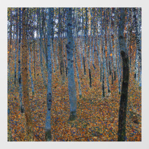 Gustav Klimt - Beech Grove I Window Cling