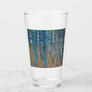 Gustav Klimt Beech Tree Forest Grove Glass