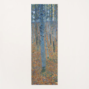 Gustav Klimt Beech Tree Forest Grove Yoga Mat