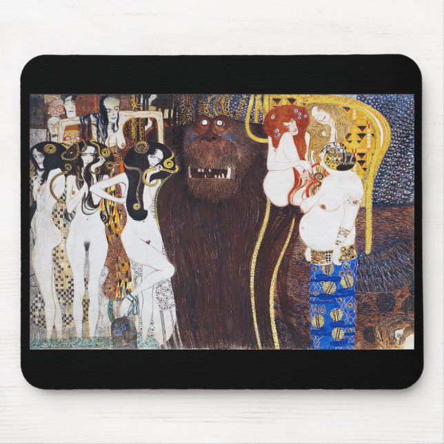 Gustav Klimt , “ Beethovenfries ” Mouse Pad (Front)