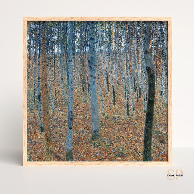 Gustav Klimt Birch Forest I Home Decor Art Print (Creator Uploaded)