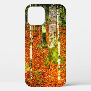 Gustav Klimt Birch Trees iPhone 12 Case