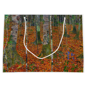 Gustav Klimt - Birch Wood Large Gift Bag