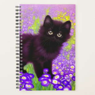 Gustav Klimt Black Kitten Planner