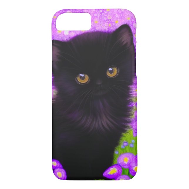 Gustav Klimt Cat Case-Mate iPhone Case (Back)
