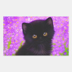 Gustav Klimt Cat Sticker