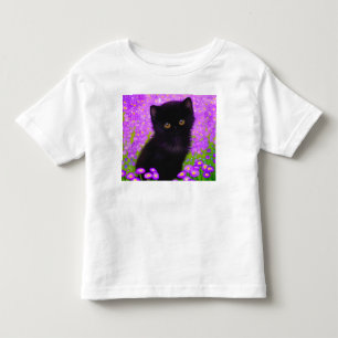 Gustav Klimt Cat Toddler T-shirt
