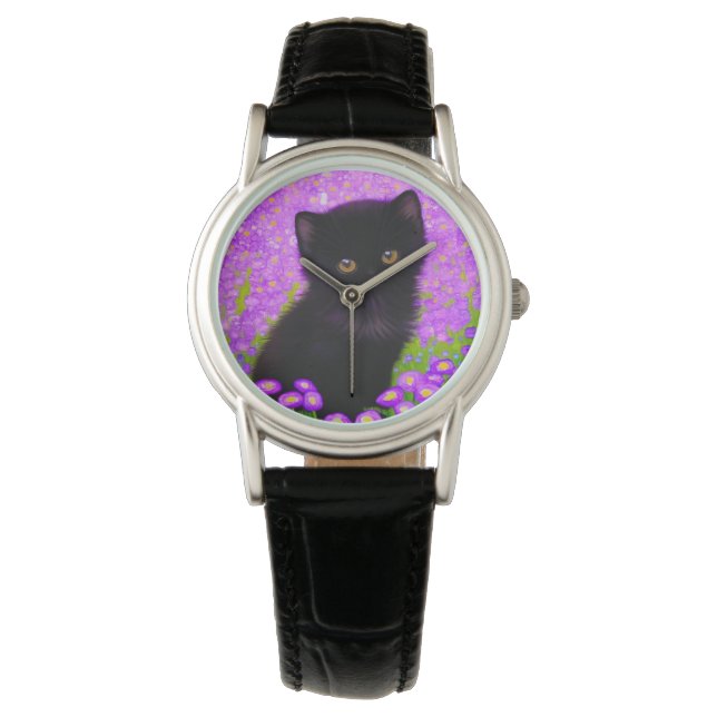Gustav Klimt Cat Watch (Front)