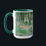 Gustav Klimt - Church in Cassone Mug<br><div class="desc">Church in Cassone / Landscape with Cypresses - Gustav Klimt, Oil on Canvas, 1913</div>