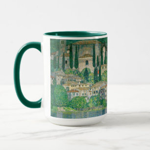 Gustav Klimt - Church in Cassone Mug