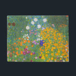 Gustav Klimt Cottage Garden Doormat<br><div class="desc">Gustav Klimt Cottage Garden</div>