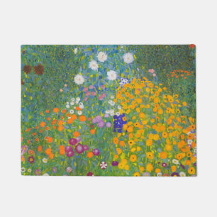 Gustav Klimt Cottage Garden Doormat