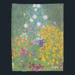 Gustav Klimt Cottage Garden Duvet Cover<br><div class="desc">Gustav Klimt Cottage Garden</div>