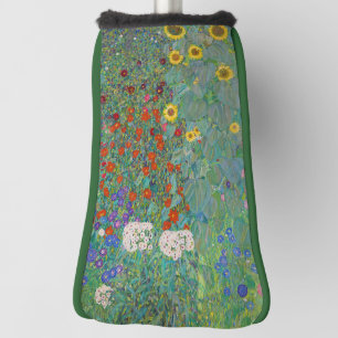 Gustav Klimt - Country Garden with Sunflowers Golf Head Cover